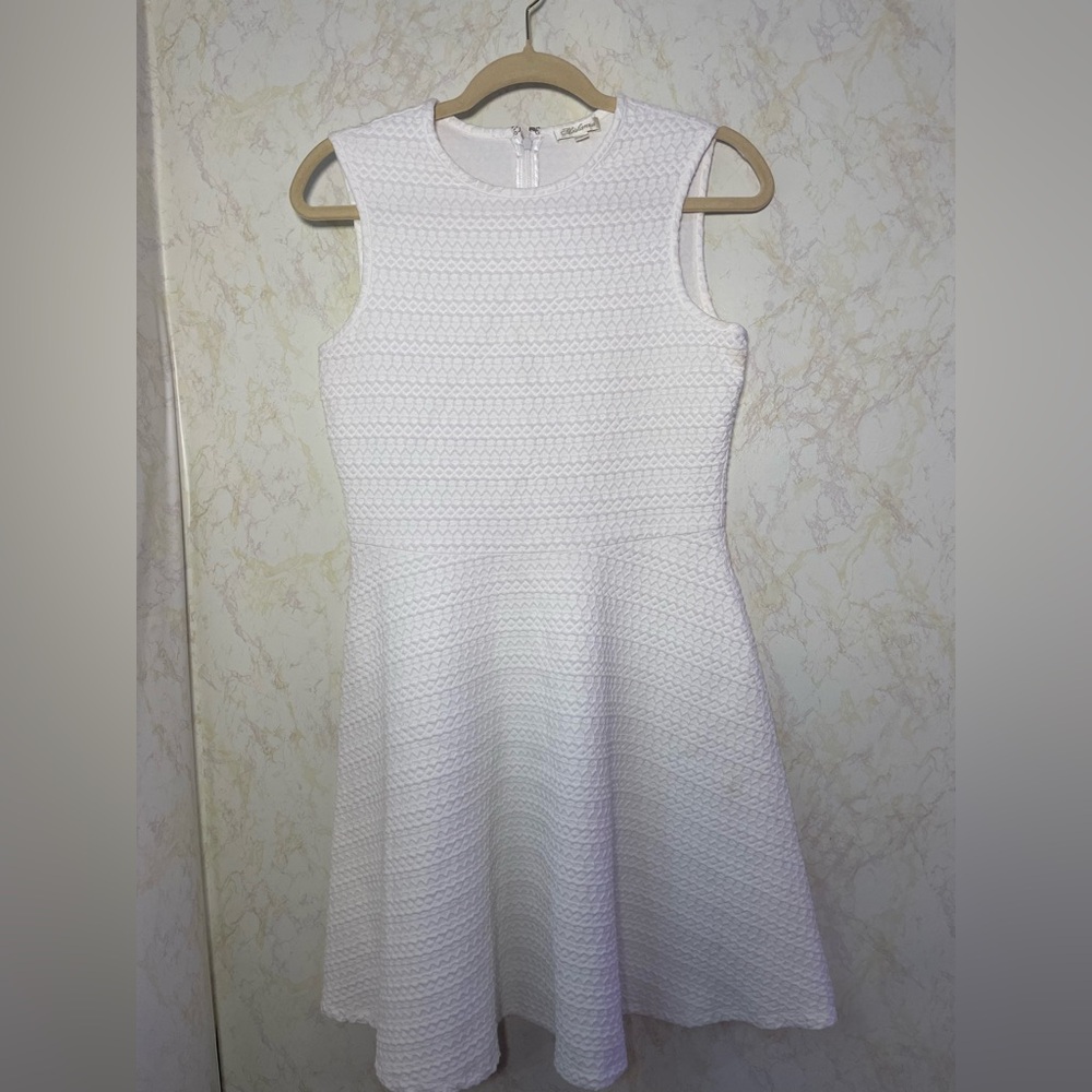 Shoshanna White Textured Dress